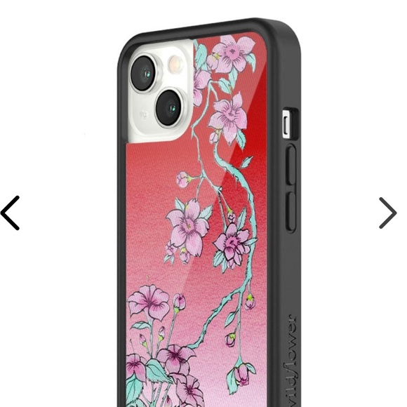 NEW! Wildflowers iPhone 16 Pro Max Case Pink and Red Floral - Picture 2 of 5